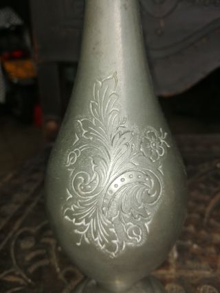 Jarra antiga em estanho