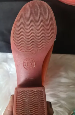 Botas de agua Bimba y Lola naranja/rosa
