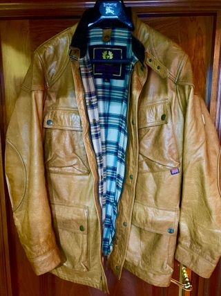 Chaqueta Belstaff Piel Marrón