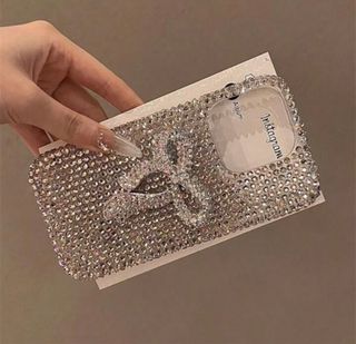 Funda iPhone 11 lazo con cristales