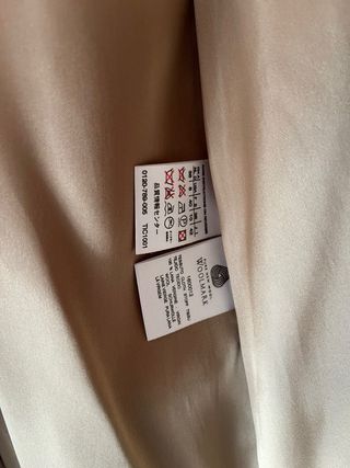 Chaquetón Max Mara Camel Talla 40 100% Lana Virgen