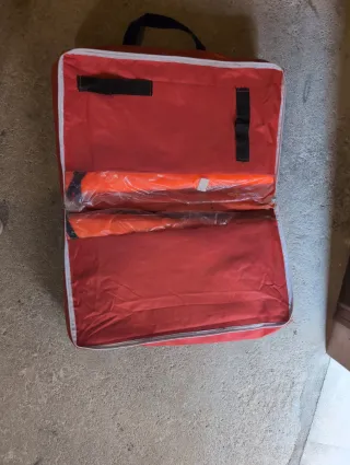 Chalecos salvavidas naranja