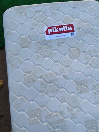 Cama 90cm: Somier + Colchón Pikolin