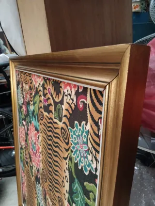 Cuadro Grande Tela Tiger Eye Kaufmann