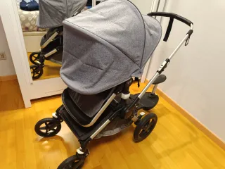 Capazo y Silla. Incluye porta paraguas y patín.