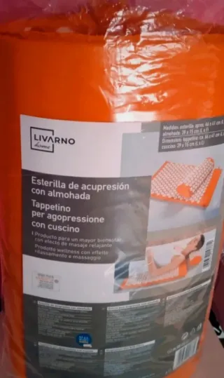 Esterilla acupresión con almohada Livarno Home
