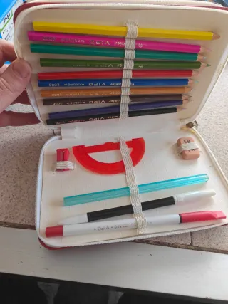 Estuche Escolar Vintage The Rebel Años 80