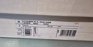 Botas Geox Negras Talla 35