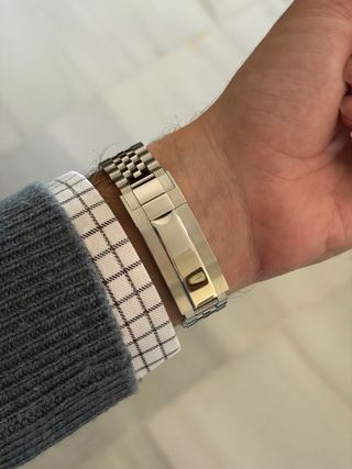 Reloj Seiko GMT Gris y Negro