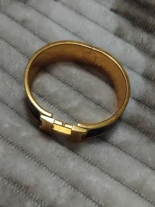 Hermès Pulsera Dorada