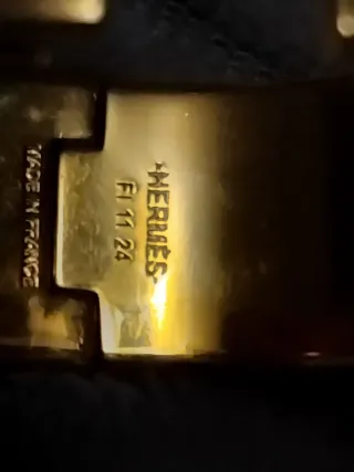 Hermès Pulsera Dorada