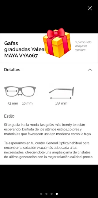 GAFAS ORIGINALES DE ÓPTICA DE FIRMA