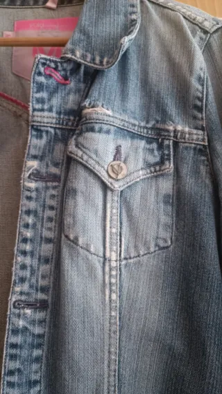Chaqueta vaquera azul Talla S
