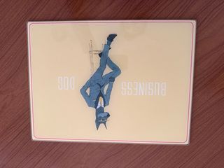 Cristal de escritorio Business Dog