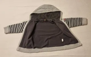 Chaqueta infantil rayas 2-3 años