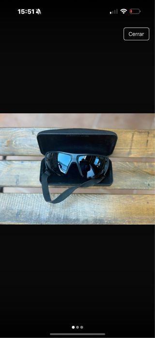 Gafas de trekking negras
