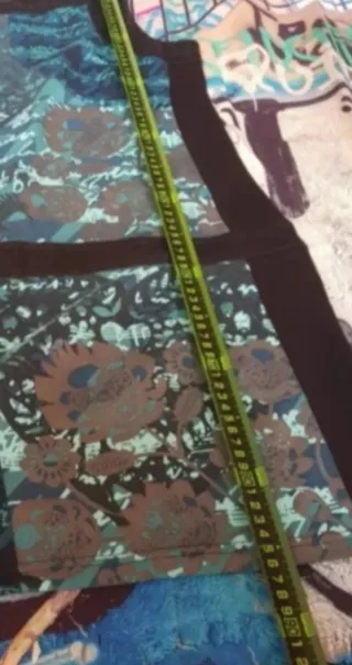 Vestido estampado talla M