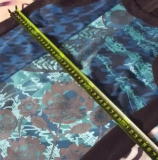 Vestido estampado talla M