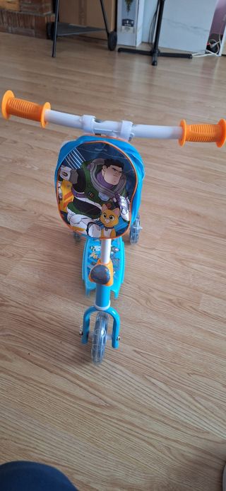 Patinete infantil 3 ruedas azul