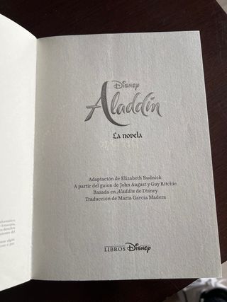 Aladdín. La novela