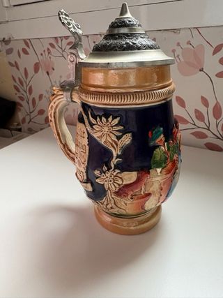 Jarra Cerveza Cerámica Alemana