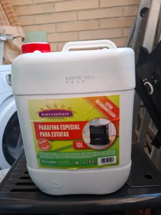 Estufa Queroseno CORONA + 10l de queroseno Negra/G