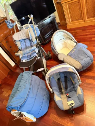 Carro de bebé JANE con accesorios originales