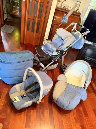 Carro de bebé JANE con accesorios originales