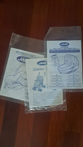 Carro de bebé JANE con accesorios originales