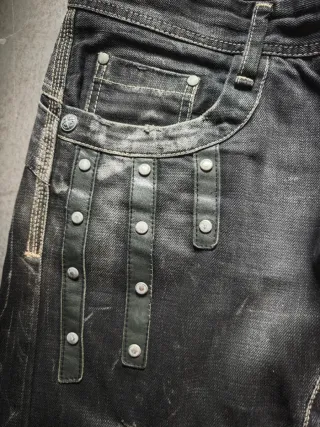 Pantalones Vintage Molotov Negros