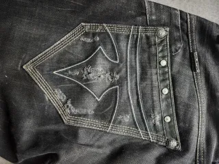 Pantalones Vintage Molotov Negros