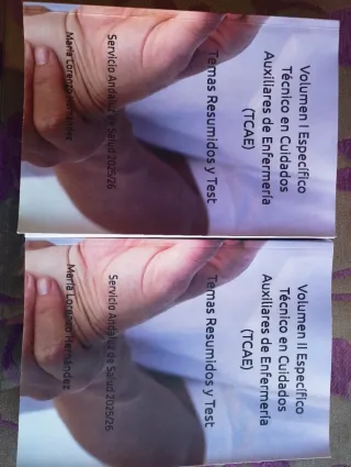 2 Temarios TCAE Auxiliares Enfermería Salud