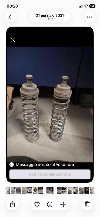 Kit rialzo sospensioni posteriori