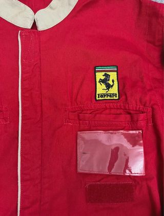 Tuta meccanico Ferrari Shell