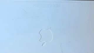 Teclado Apple Plata y Blanco