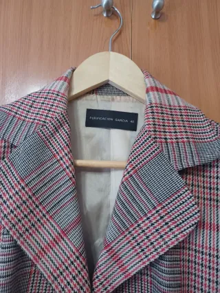 Americana cuadros mujer