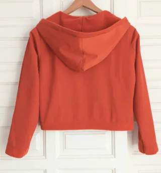 Original Chaqueta polar con capucha, Nueva