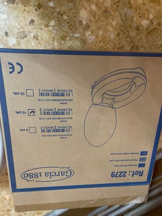 Elevador WC con Tapa Blanco