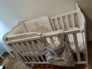 Cuna Micuna + Colchón Aerosleep 3D