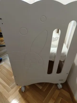 Cuna Micuna + Colchón Aerosleep 3D