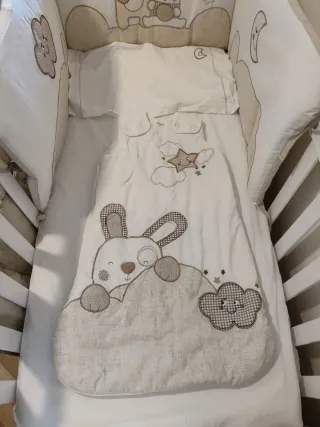 Cuna Micuna + Colchón Aerosleep 3D