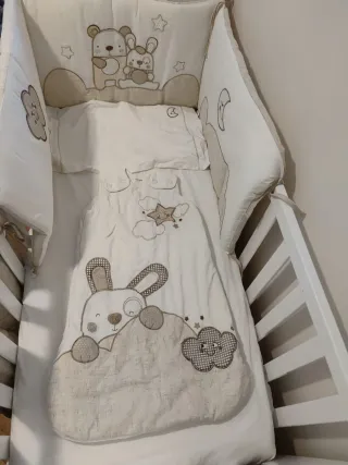 Cuna Micuna + Colchón Aerosleep 3D