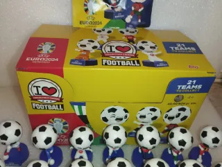 Topps collectible figures Euro 2024 Football