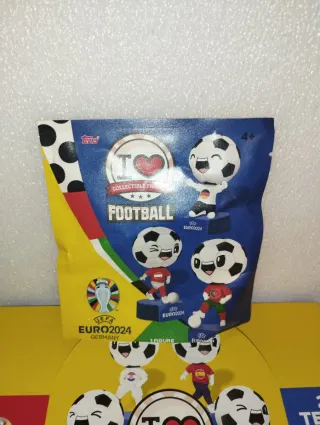Topps collectible figures Euro 2024 Football