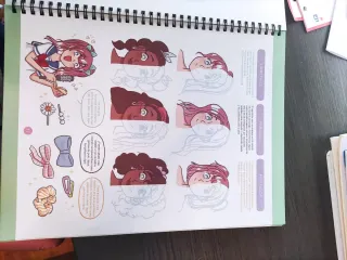 Libro para aprender a dibujar manga