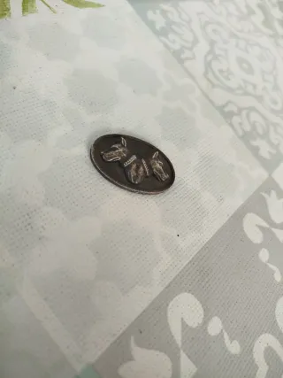 Medalla perros plata