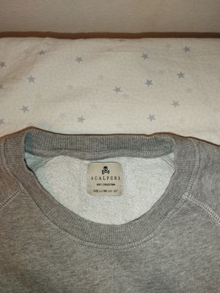 Sudadera Scalpers niño gris
