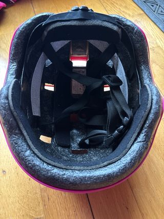 Casco Bicicleta Niña Rosa