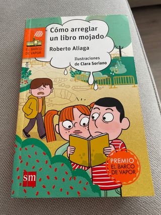 Cómo arreglar un libro mojado