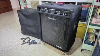 Amplificador Bajo Harley Benton HB-300B+Accesorios
